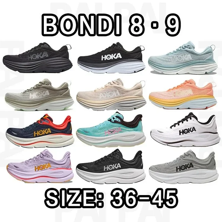 HOKA Bondi8/9 size：36-45	