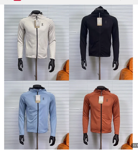 On Run hood1ed quick-dryi